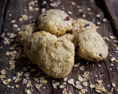 Cranberry Coconut Oatmeal Cookies 