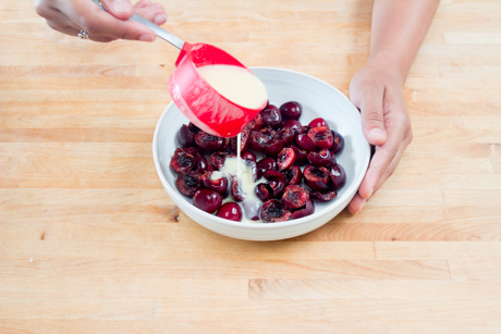 cherry clafouti how to (5 of 6)