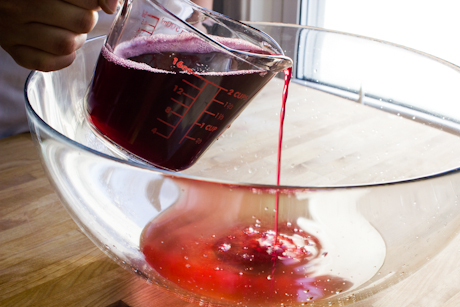 Mixing the punch