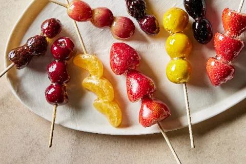 Tanghulu (Chinese Candied Fruit Skewers) | Redpath Sugar