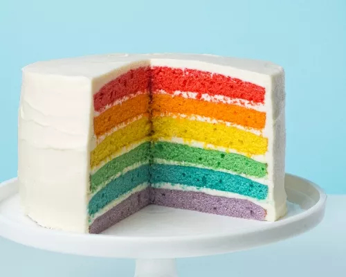 Rainbow Loaf Cake Recipe