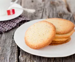 Lemon Coconut Tea Cookies