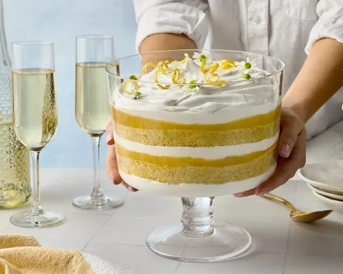 Lemon-Elderflower Trifle